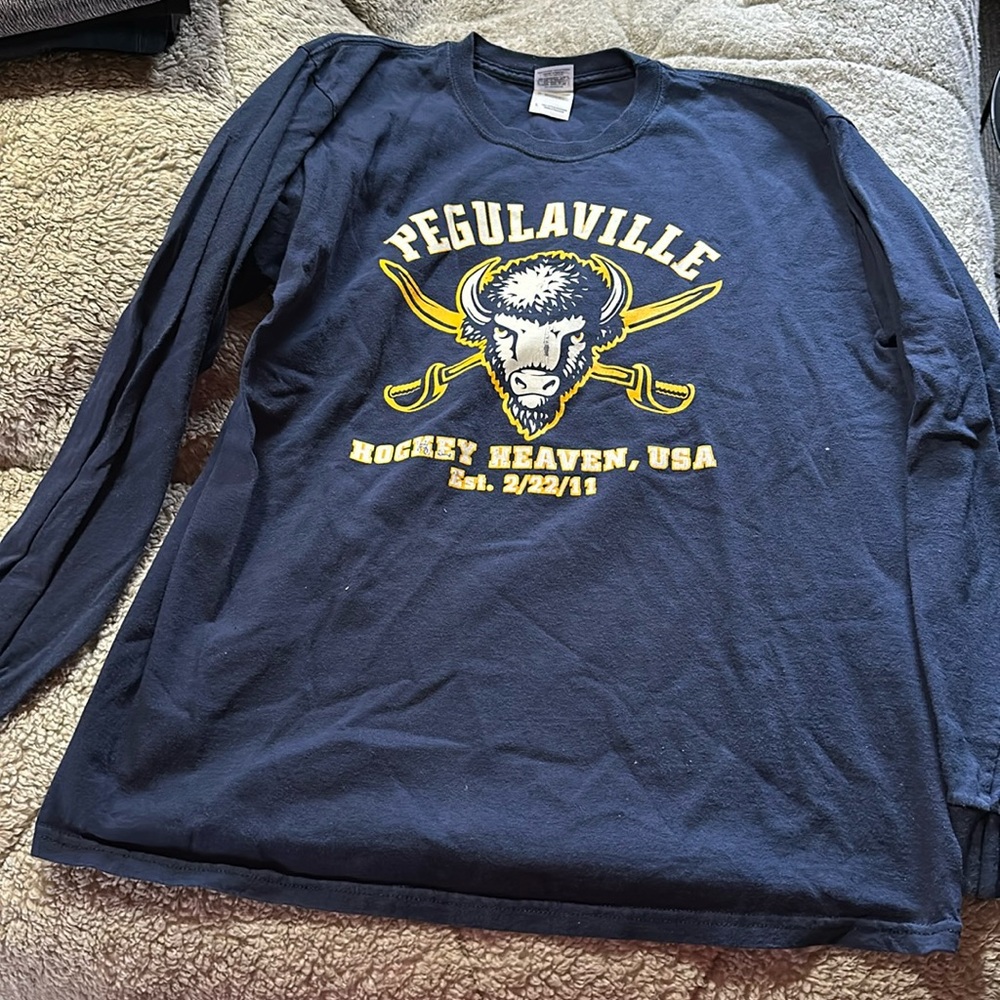 Gildan Buffalo Sabres Pegulaville Long Sleeve Tee